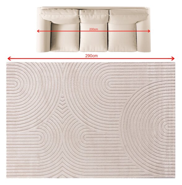 Covor Lavia beige 200x290 cm