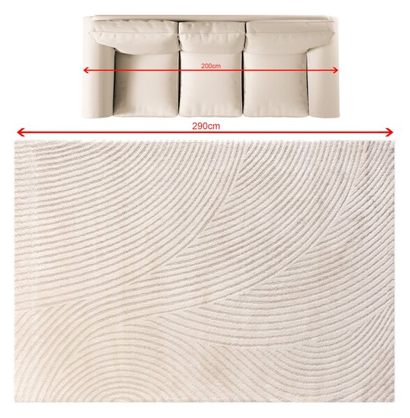 Covor Travero cream/beige 200x290 cm