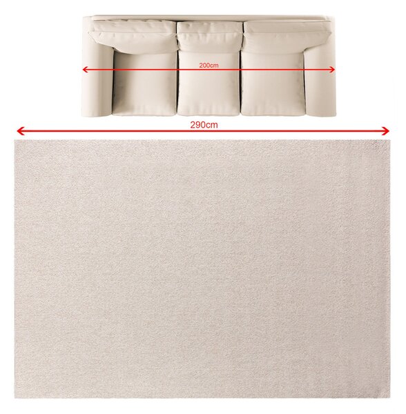 Covor Solaro linen grey 200x290 cm