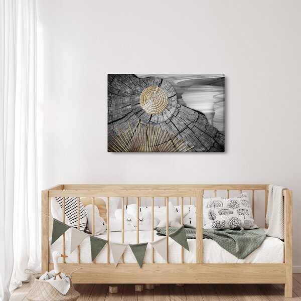 Tablou - Trunchiul copacului colaj (90x60 cm)