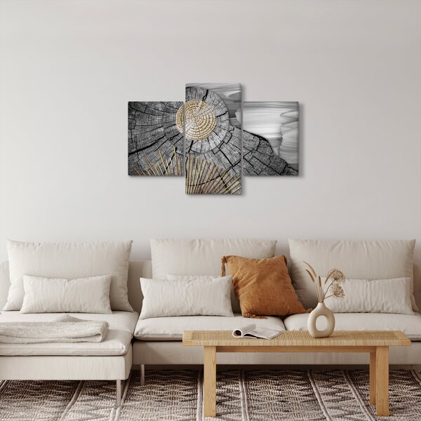Tablou - Trunchiul copacului colaj (90x60 cm)