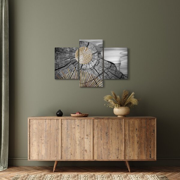 Tablou - Trunchiul copacului colaj (90x60 cm)