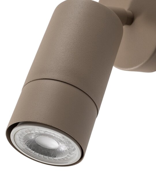 Luminex Radiator de perete Link, bej, lățime 8 cm, oțel, reglabil, Bej, Camera de zi / sufragerie, Metal, Modern