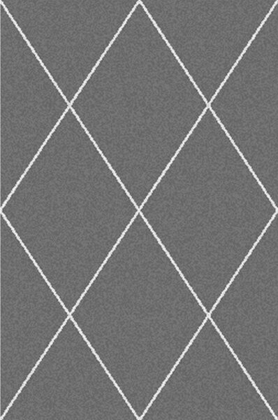 Covor Royal Rhombs dark grey/cream 160x230cm