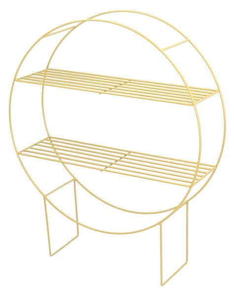 Etajeră Chicago gold 49,5x15x60,5 cm