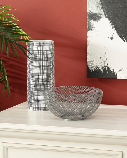 Bol Wire Silver 24 cm