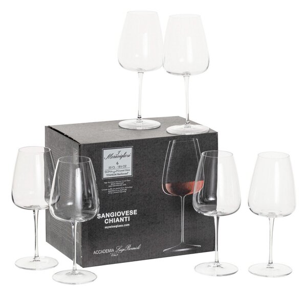 Pahare de vin Gioco 6buc. 550ml