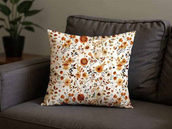 Fata de perna din poli-bumbac AMBERIS 45x45 cm, colorat