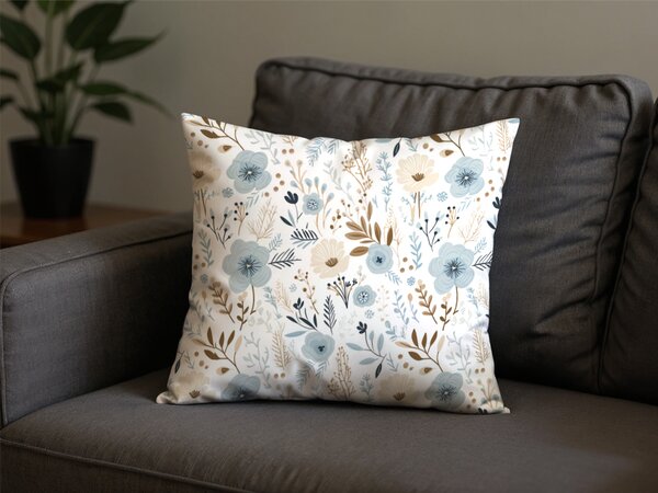 Fata de perna din polibumbac AZUREA 45x45 cm, modelat