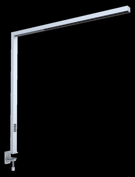 DOTLUX LED lampă cu senzor STYLEdesk, alb, 80 W 4.000 K, reglabil, Alb, Studiu / Birou, Aluminiu, Modern, Birou de masă