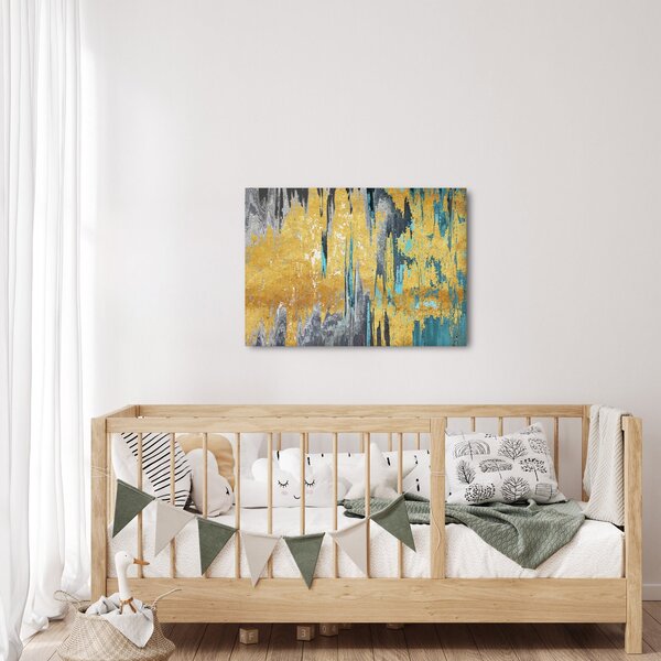 Tablou - Design auriu (70x50 cm)