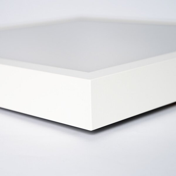 DOTLUX Panou LED PANELbig-ugr, 30 x 120 cm, aluminiu alb CCT HCL, Alb, Studiu / Birou, Aluminiu