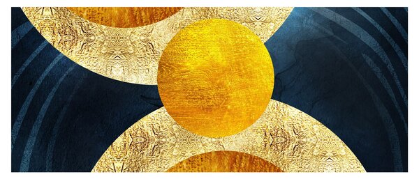 Tablou - Cercuri (120x50 cm)