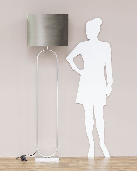 Lampadar Mira Taupe 178 cm