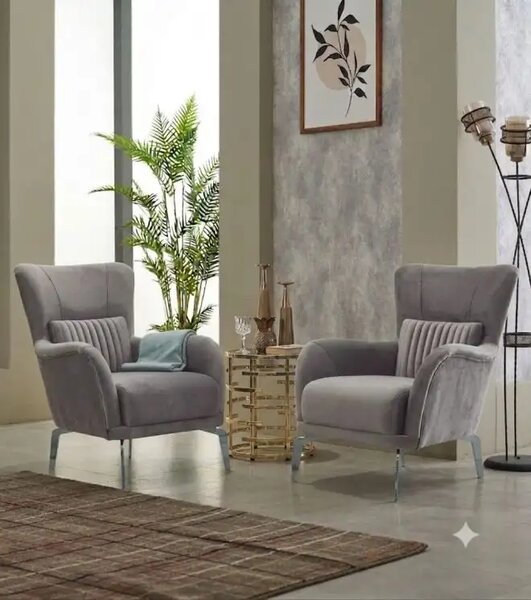 Set 2 fotolii pe stil Chesterfild Royal