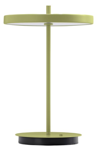 UMAGE LED lampă de masă reîncărcabilă Asteria Move verde măsliniu uni, 31cm, reglabil, Verde, Camera de zi / sufragerie, Metal, Design