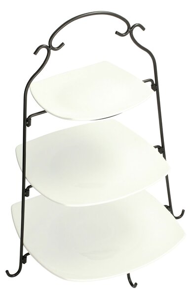 Platou decorativ Marion White 48cm