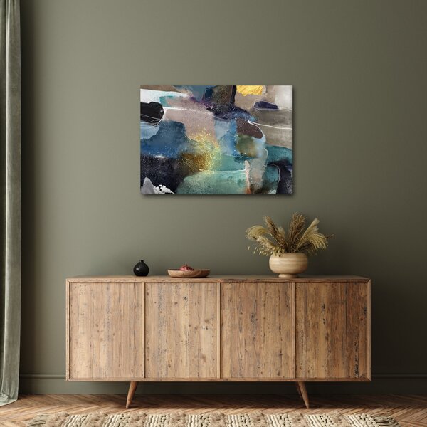 Tablou - Abstract acuarelă (70x50 cm)