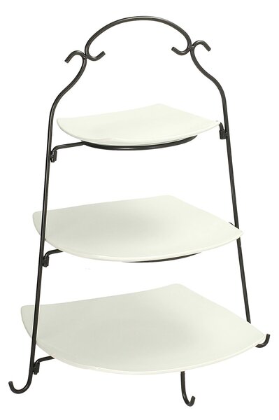 Platou decorativ Marion White 48cm