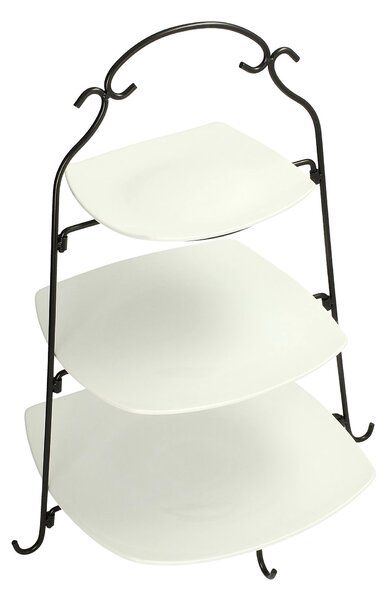 Platou decorativ Marion White 48cm