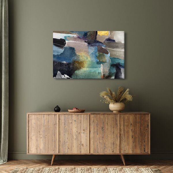 Tablou - Abstract acuarelă (90x60 cm)