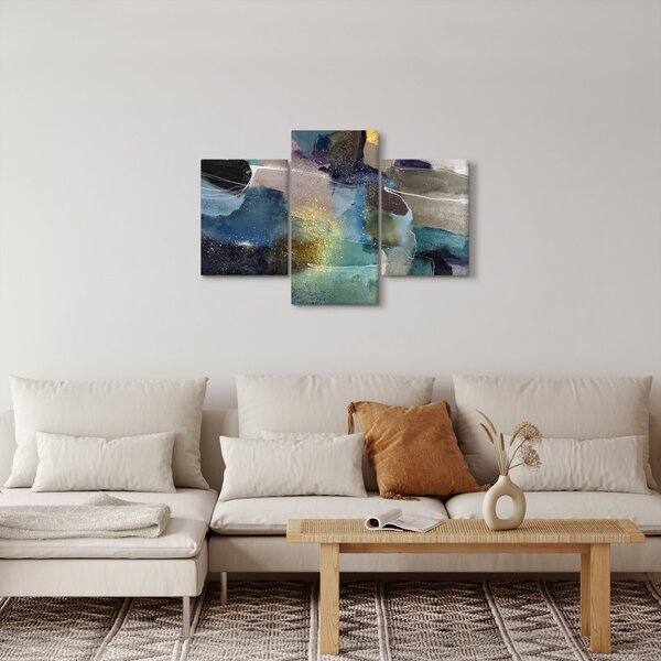 Tablou - Abstract acuarelă (90x60 cm)