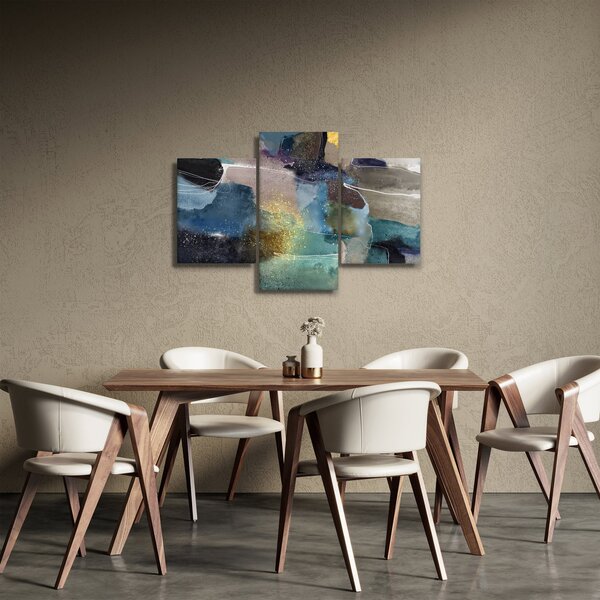 Tablou - Abstract acuarelă (90x60 cm)