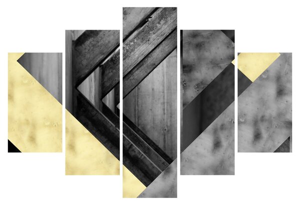 Tablou - Textura forme (150x105 cm)