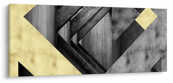 Tablou - Textura forme (120x50 cm)