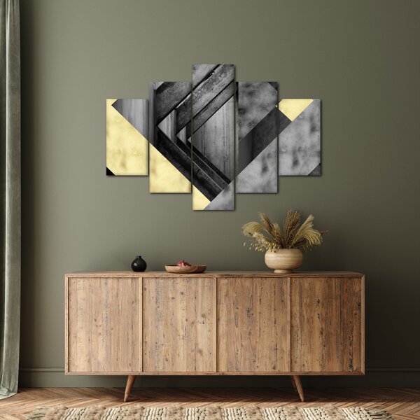 Tablou - Textura forme (150x105 cm)