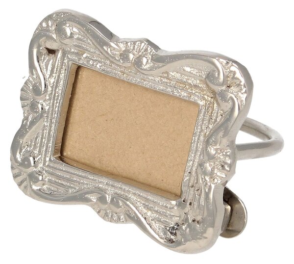 Inel pentru șervețel Silver Frame