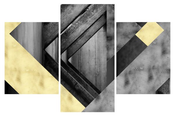 Tablou - Textura forme (90x60 cm)