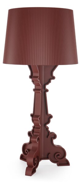 Kartell Lampă de masă LED Bourgie Mater, roșu închis, înălțime 78 cm, reglabil, Roșu, Camera de zi / sufragerie, Plastic, Design