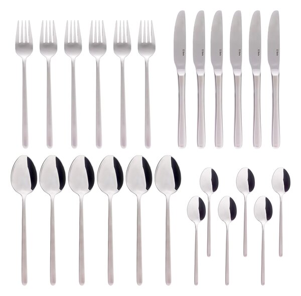 Set de tacâmuri Delmas pentru 6 persoane, 24 piese
