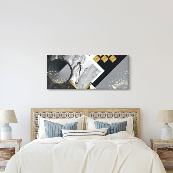 Tablou - Colaj texturat (120x50 cm)
