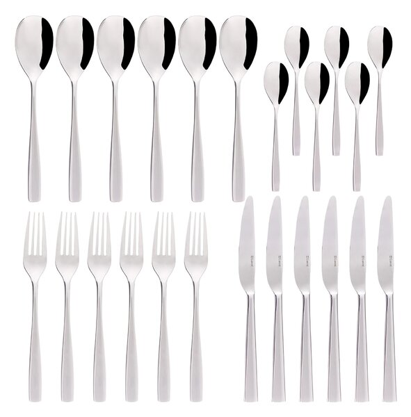 Set de tacâmuri Claris pentru 6 persoane, 24 piese