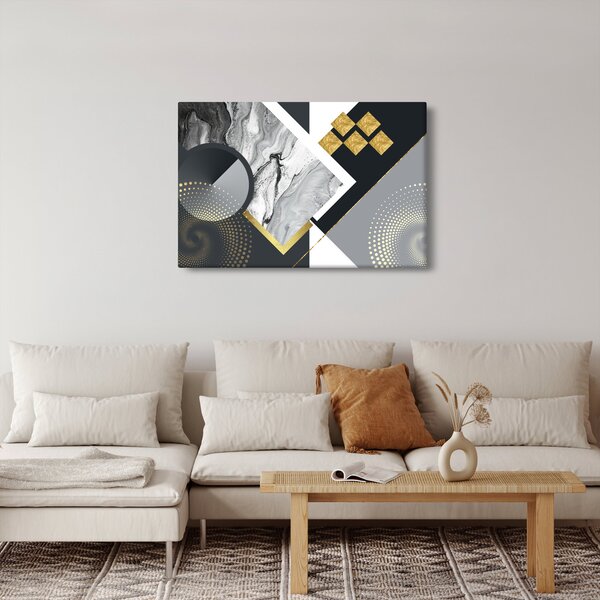 Tablou - Colaj texturat (90x60 cm)