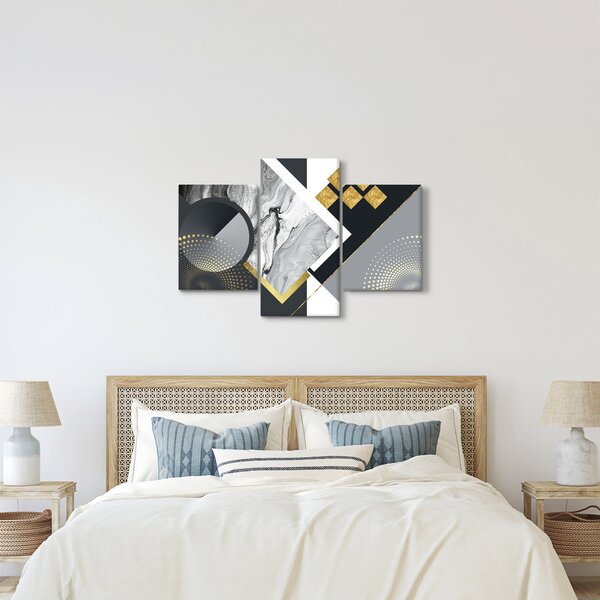 Tablou - Colaj texturat (90x60 cm)