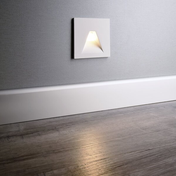 Deko-Light Aplică încastrată cu LED SET Alwaid, alb 8 x cm unghi 2,700 K, Alb, Hol, Aluminiu, Modern, Luminile încastrate unghiulare