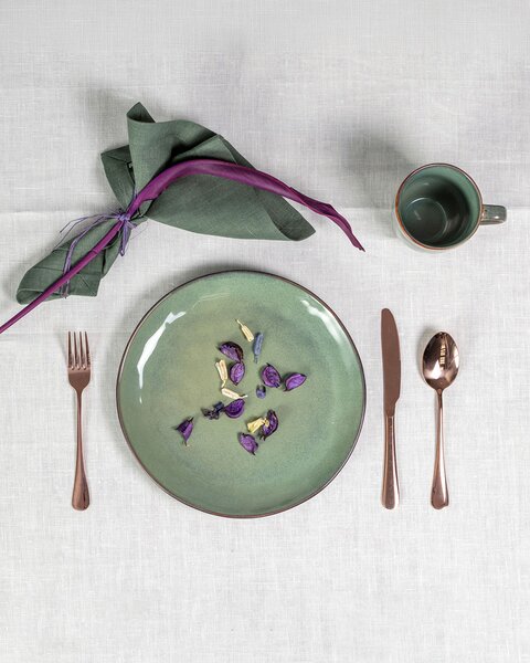 Farfurie întinsă Gelato ⌀27cm green