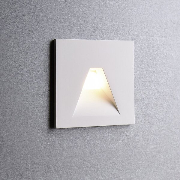 Deko-Light Aplică încastrată cu LED SET Alwaid, alb 8 x cm unghi 2,700 K, Alb, Hol, Aluminiu, Modern, Luminile încastrate unghiulare
