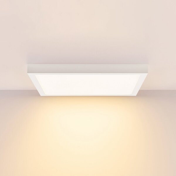 Deko-Light Panou LED PRO OFFICE SANO, 63 x cm, DALI, metal alb CCT, reglabil, Alb, Studiu / Birou, Aluminiu