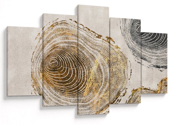 Tablou - Abstract triburi (150x105 cm)