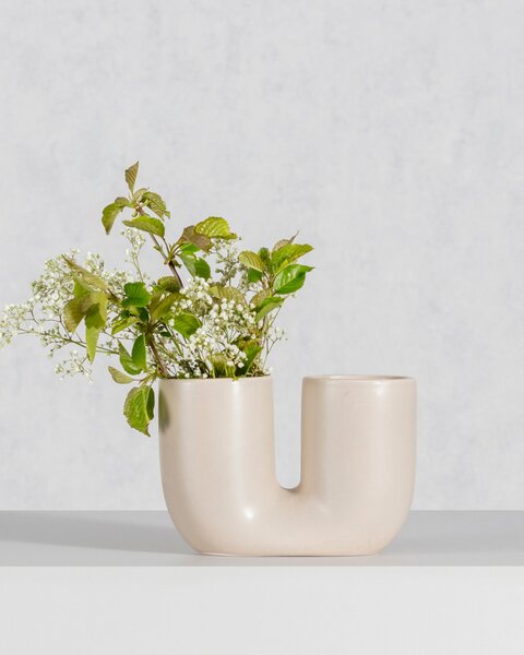 Vază Minestra 12 cm beige
