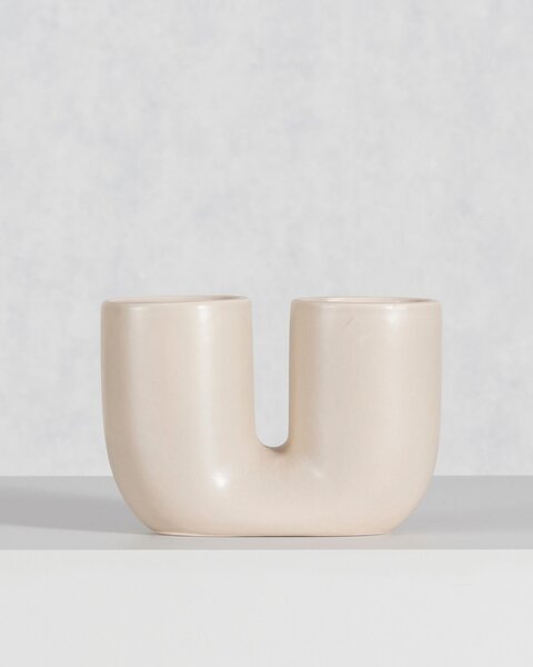 Vază Minestra 12 cm beige