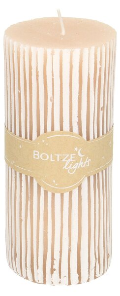 Lumânare Renee 15cm beige