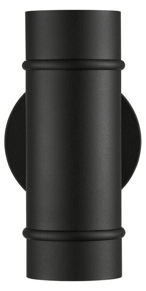 Nordlux Lampă de perete pentru exterior Artilus, negru, aluminiu, IP54, lumină, reglabil, Negru, Aluminiu