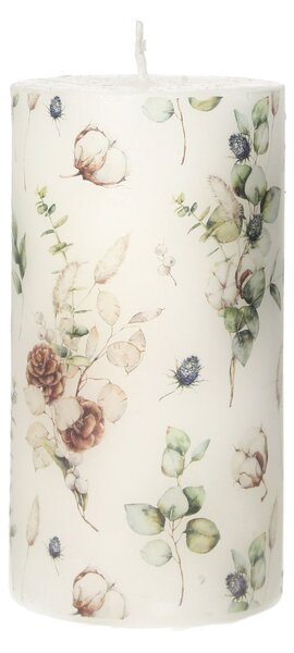Lumânare Bianca 13cm flowers