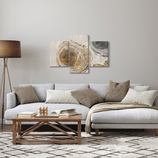 Tablou - Abstract triburi (90x60 cm)
