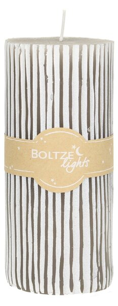 Lumânare Renee 15cm light grey